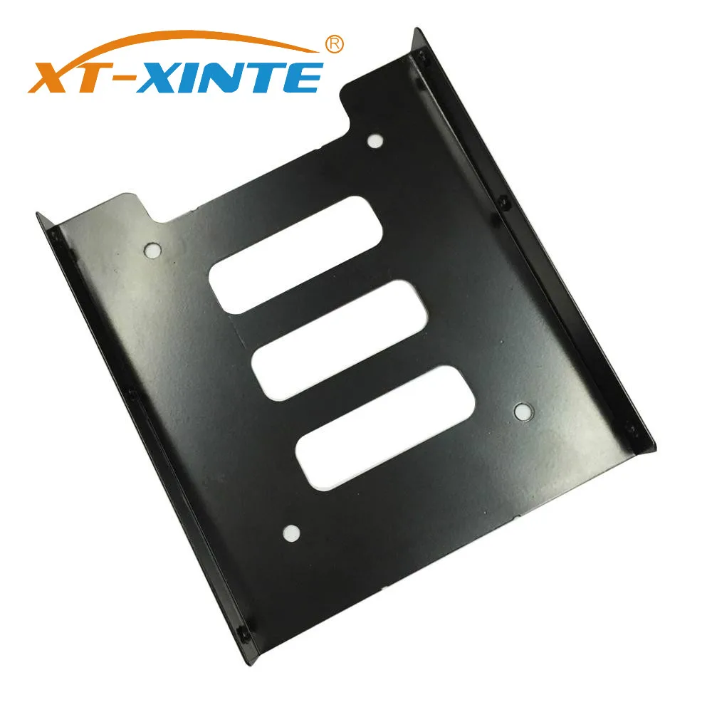 Hard Disk Case Adapter Mounting 2.5" To 3.5" SSD HDD Metal Hard Drive Holder For PC Laptop Protect Hard Disk Bracket