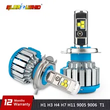 H7 LED H4 H1 H3 H11 H8 H9 9005 9006 HB4 70W 7000lm Car Headlights Front