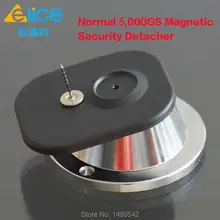 Из США) 5 шт. Система аварийного оповещения обычный Магнитный безопасности Detacher тегов Remover Магнит безопасности Detacher