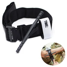 Открытый Портативный аварийный жгут-ремень первый жгут для оказания помощи Быстрый Медленный релиз Медицинский военный тактический ремень одна рука