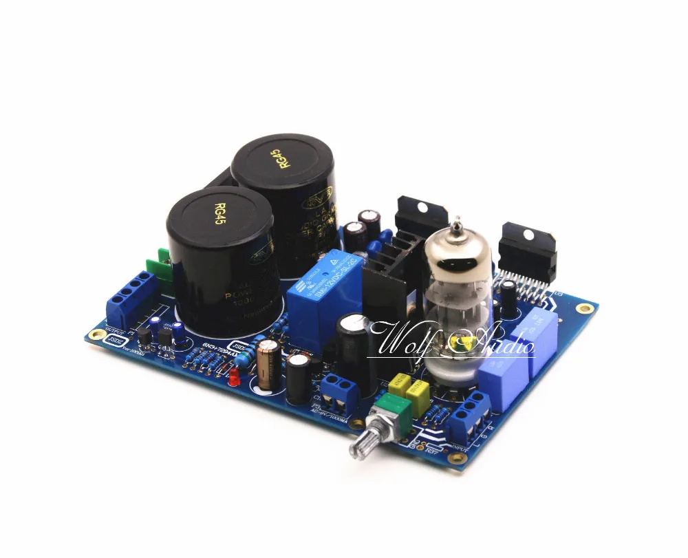 DIY Kit 6N3 Tube Pre Amplifier TDA7294 Amplifier Board Kit