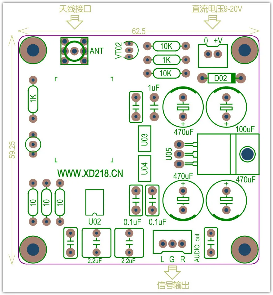Bluetooth 5.0 Mais Receber Pcm5102a I2s Módulo de Decodificação Dac Board Apoio Aptx-hd Dc920v Csr8675 - Image 5