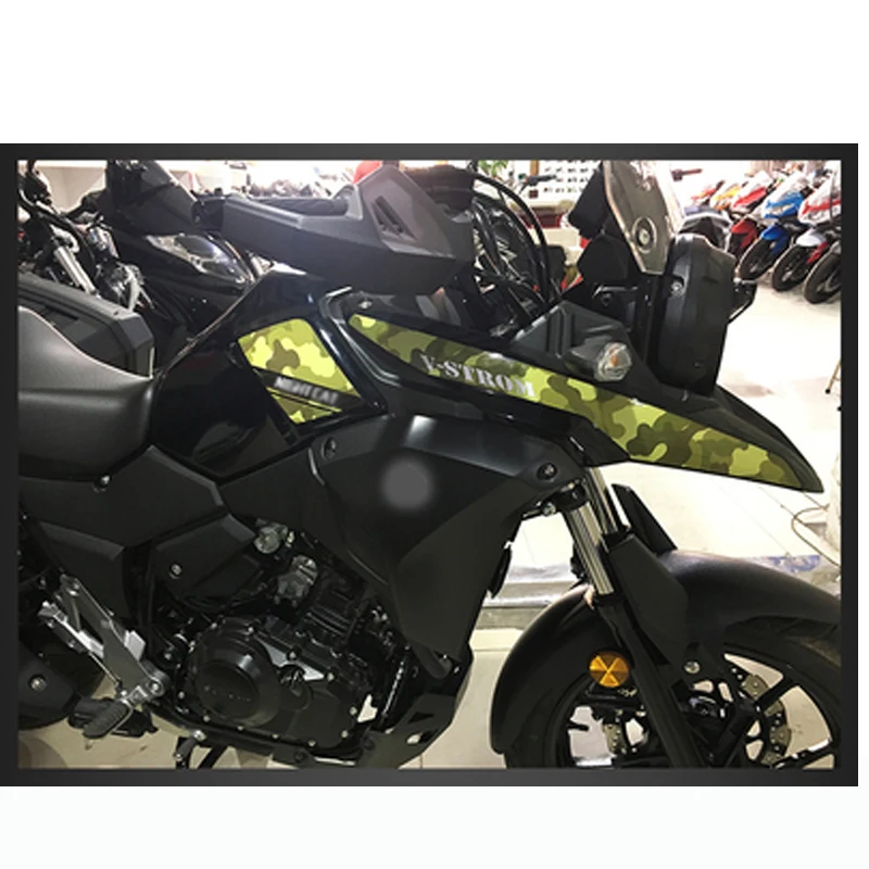Мотоцикл 2D обтекатель эмблема наклейка для SUZUKI DL250 можно выбрать - Цвет: 2