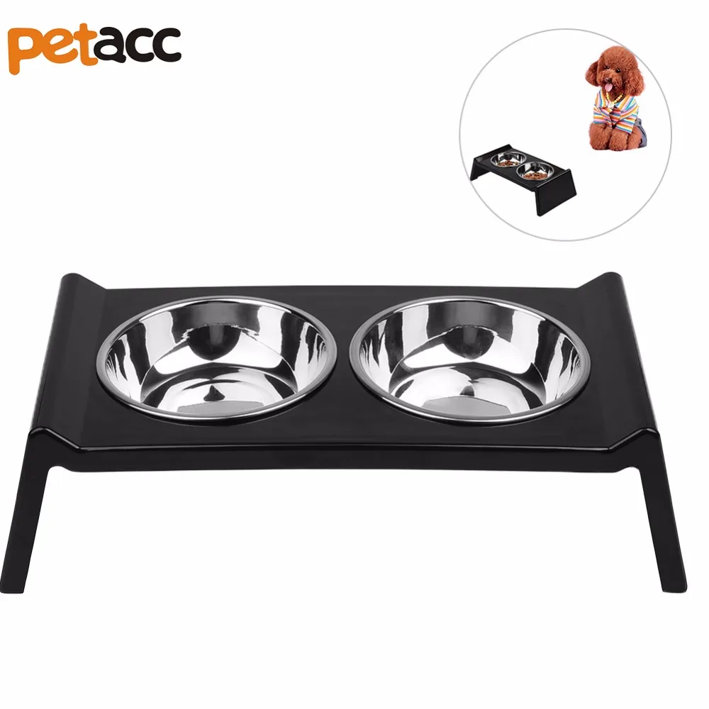 

Petacc Elevated Pet Bowl Detachable Pet Diners Raised Pet Feeder With Non-Slip Bottom And Elevated Design