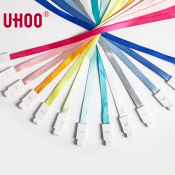 

24pcs/pack UHOO 6734 10mm Neck Lanyard for ID Card Holder Name Badge Holder Lanyard Wholesale