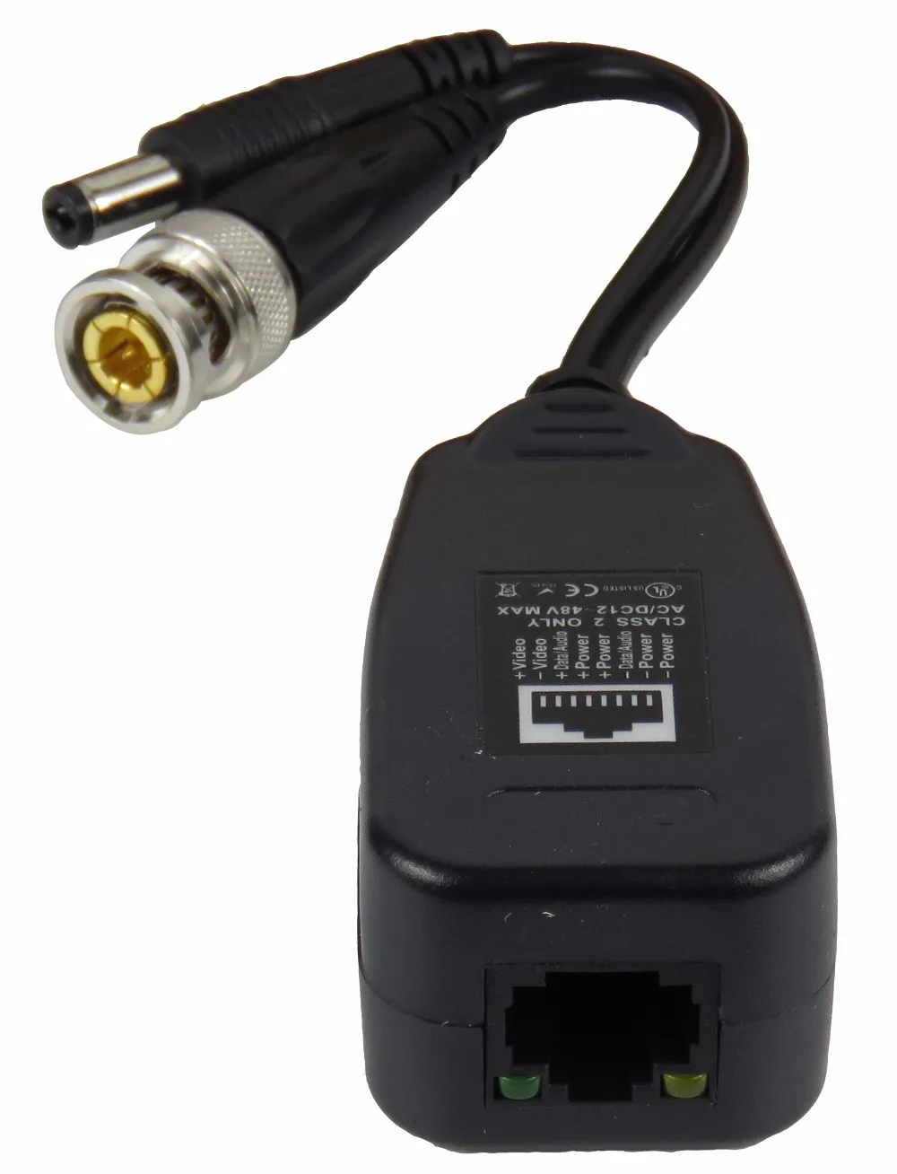STARAUDIO 2 пары CCTV Coax BNC Video Power Audio RJ 45 Balun приемопередатчик для CAT5e 6 защитный