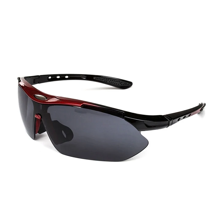 Новинка, очки для велоспорта, езды на велосипеде, спорта, UV400, солнцезащитные очки для женщин, очки для улицы, мужские очки AC0081 - Цвет: red