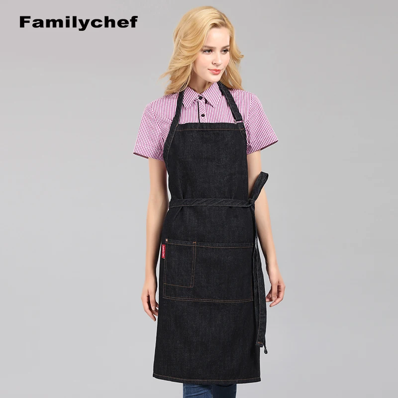 High quality Cooking Apron BBQ Party Aprons for Women Mens Kitchen