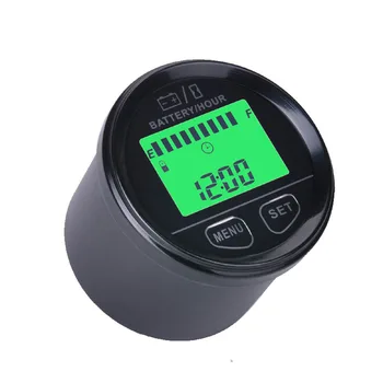 

Display Battery Gauge AGM GEL Felio4 VOLT Meter Battery Indicator Large LCD hour meter FOR ATV Tractor marine RL-BI012