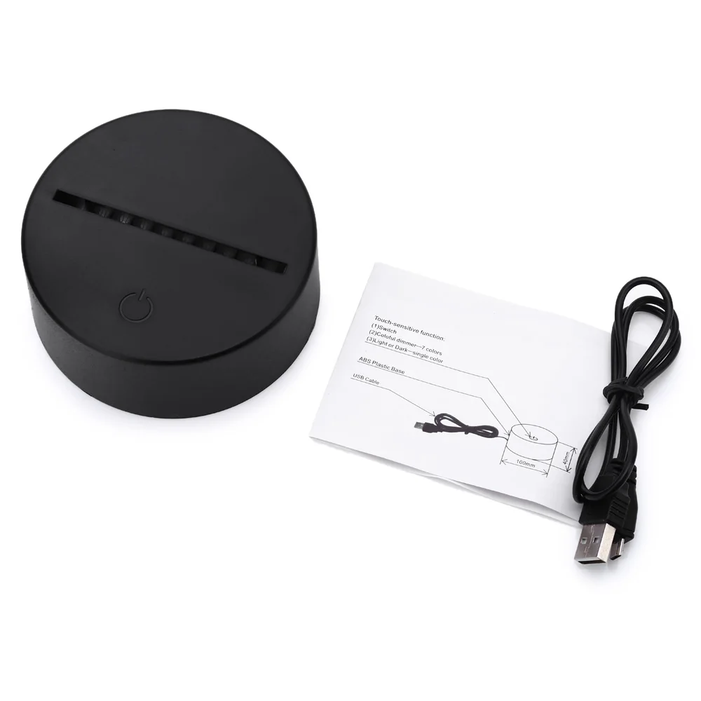 Luzes da Noite lindo cavalo 3d led night Tipo Pacote Size : 30cm x 20cm x 10cm (11.81in x 7.87in x 3.94in)