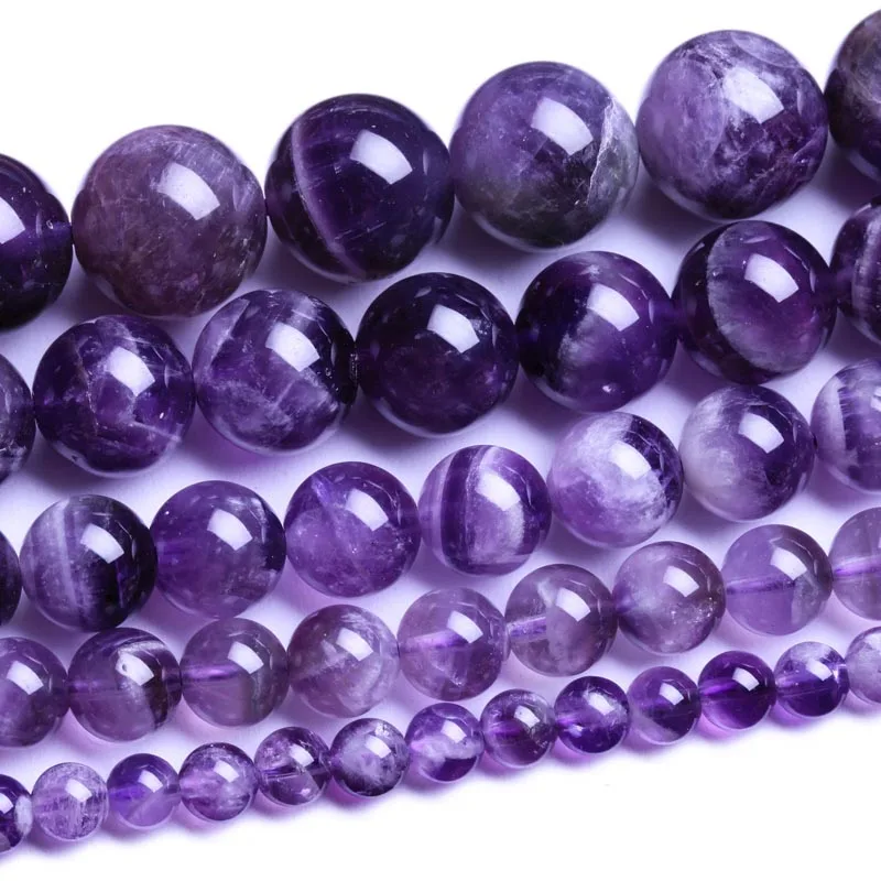6-14mm natural dream amethyst beads diy beads acce...