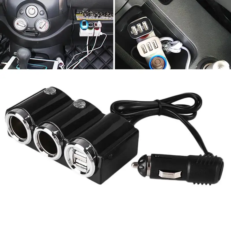 Vehemo-2-Way-Car-Socket-Cigarette-Lighter-Splitter-Dual-USB-Power-Car-Charger-Multi-Car-Cigarette (3)