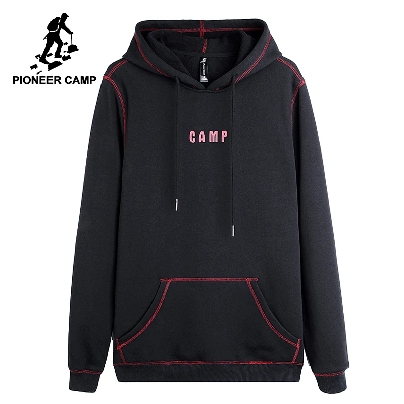 Pioneer Camp/модные Молодежные мужские свитшоты брендовая одежда из плотного флиса