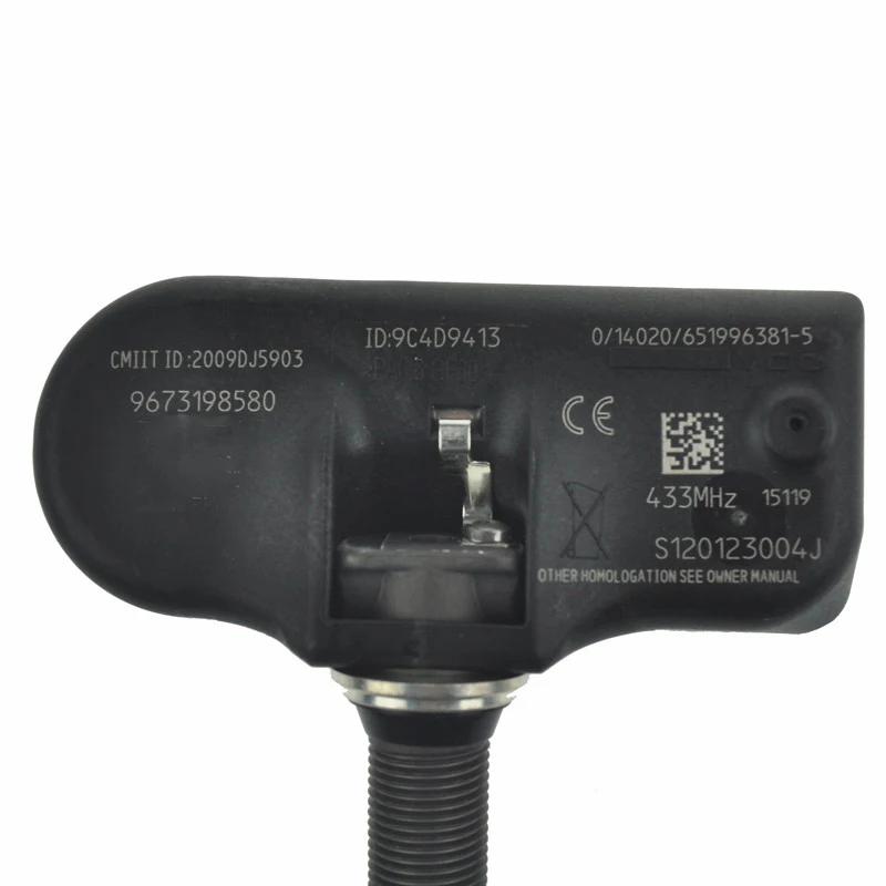 Оригинальный датчик давления в шинах VDO 5430T4 9673198580 для Peugeot 207 307 3008 407 508 607 807 Citroen C4 C5