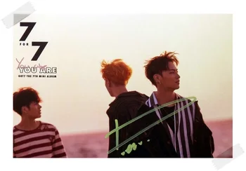 

signed GOT7 GOT 7 JB autographed photo 7 FOR 7 6 inches free shipping 102017C