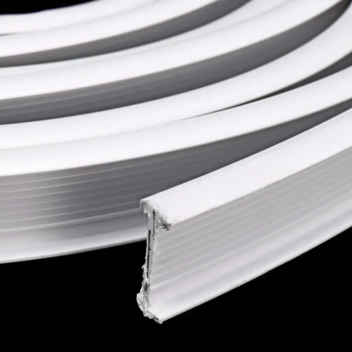 Top Side Clamping 4m Curtain Track Rail Flexible Ceiling Mounted