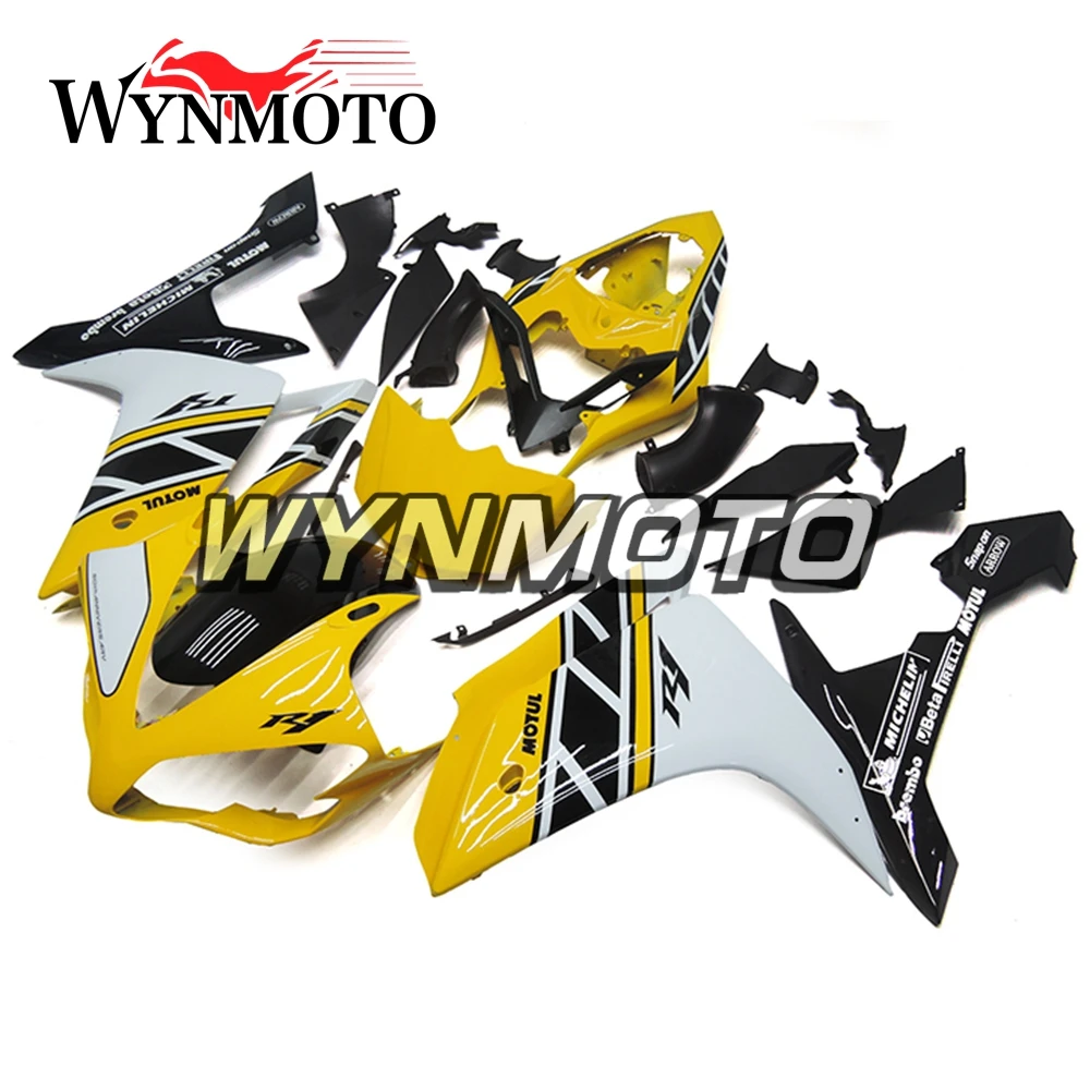 Пластмассовые обтекатели ABS для Yamaha YZF1000 R1 2007 2008 07 08 полный комплект обтекателей