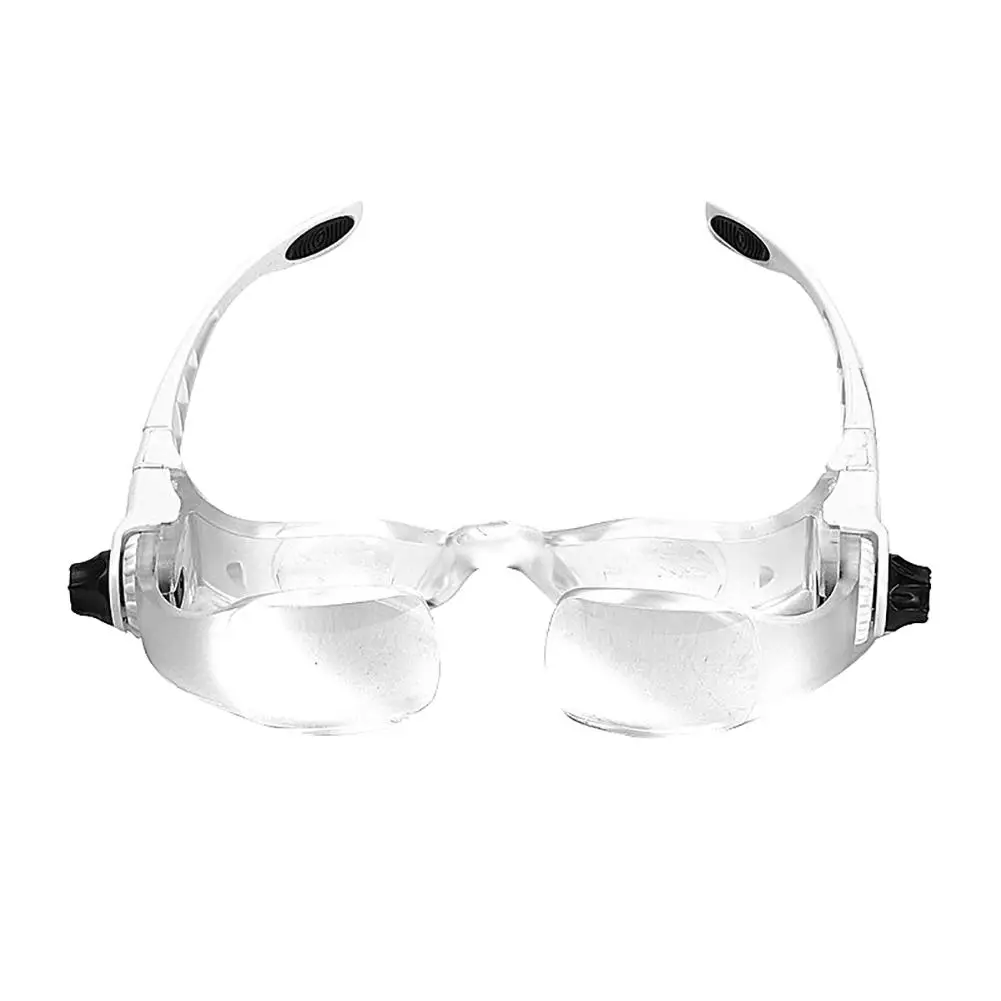 Magnifying Glasses LED Light Lamp Head Loupe Jeweler Headband Magnifier Eye Glasses Optical Glass Tool Repair Reading Magnifier