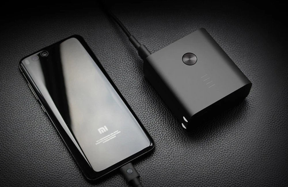 Xiaomi ZMI 2-в-1 стены Зарядное устройство Мощность 6500mAh для быстрой Charge3.0 FCP двухполосный быстрый Портативный Мощность банка для Xiaomi iPhone samsung