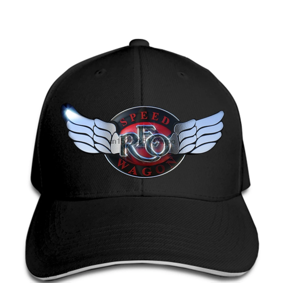 funny Baseball cap men novelty cap REO Speedwagon cap Rendered Logoin
