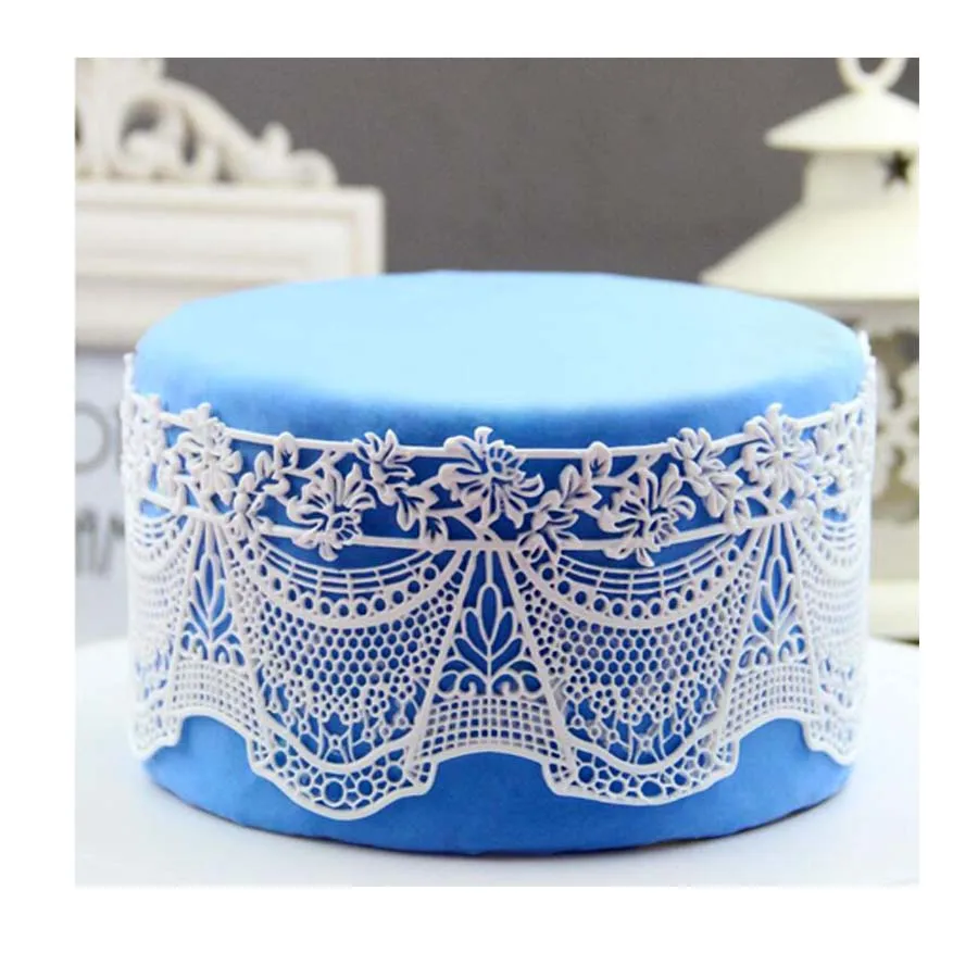 Silicone Mold Cake Lace Mats Mold Silicone Lace Mat Fondant Cake
