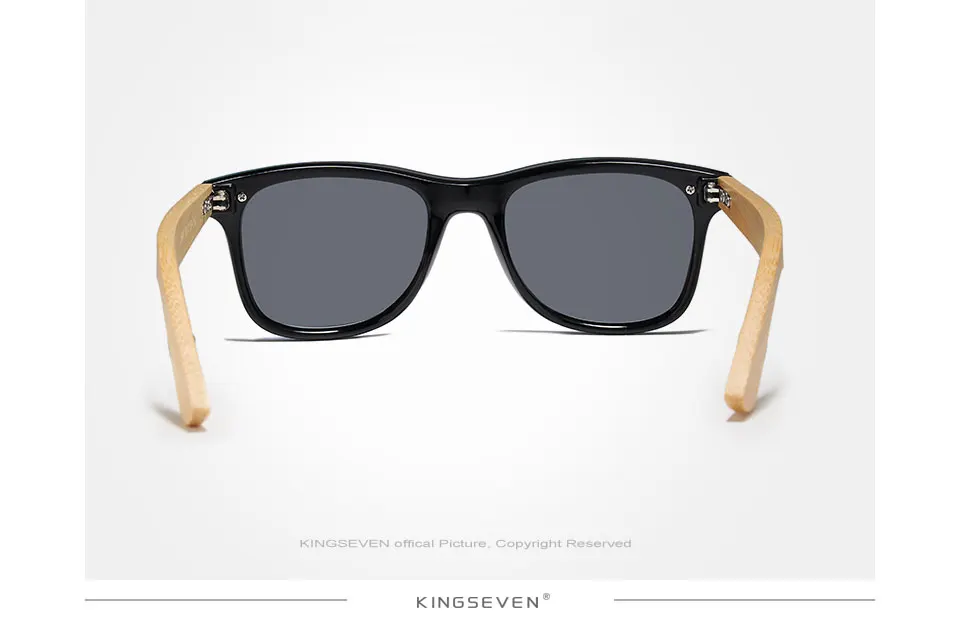 KINGSEVEN бамбуковые поляризационные солнцезащитные очки мужские деревянные Солнцезащитные очки женские брендовые оригинальные деревянные очки Oculos de sol masculino