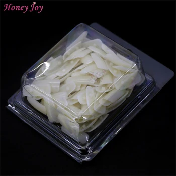 

100Pcs/pack Acrylic Nails Tips PP Material Original Type Accessory for Flexible Training Practice Trainer Hand Nail Art Tools