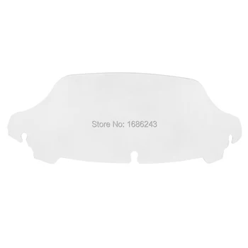 

7" Clear Motorcycle Wave Windshield Windscreen Fits For Harley Touring Electra Street Glide FLHX FLHT 2014 -2019