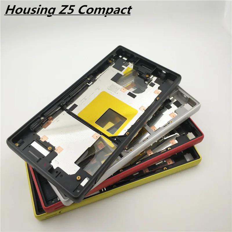 Для sony Xperia Z5 компактная средняя рамка Передняя рамка Шасси пластина корпус E5803 E5823 для sony Z5 компактная средняя рамка