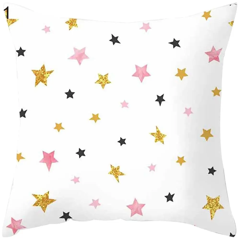 

Fashion Polka Dot Heart Pillow Case Waist Cushion Cover Sofa Bed Car Home Decor Sofa pillow