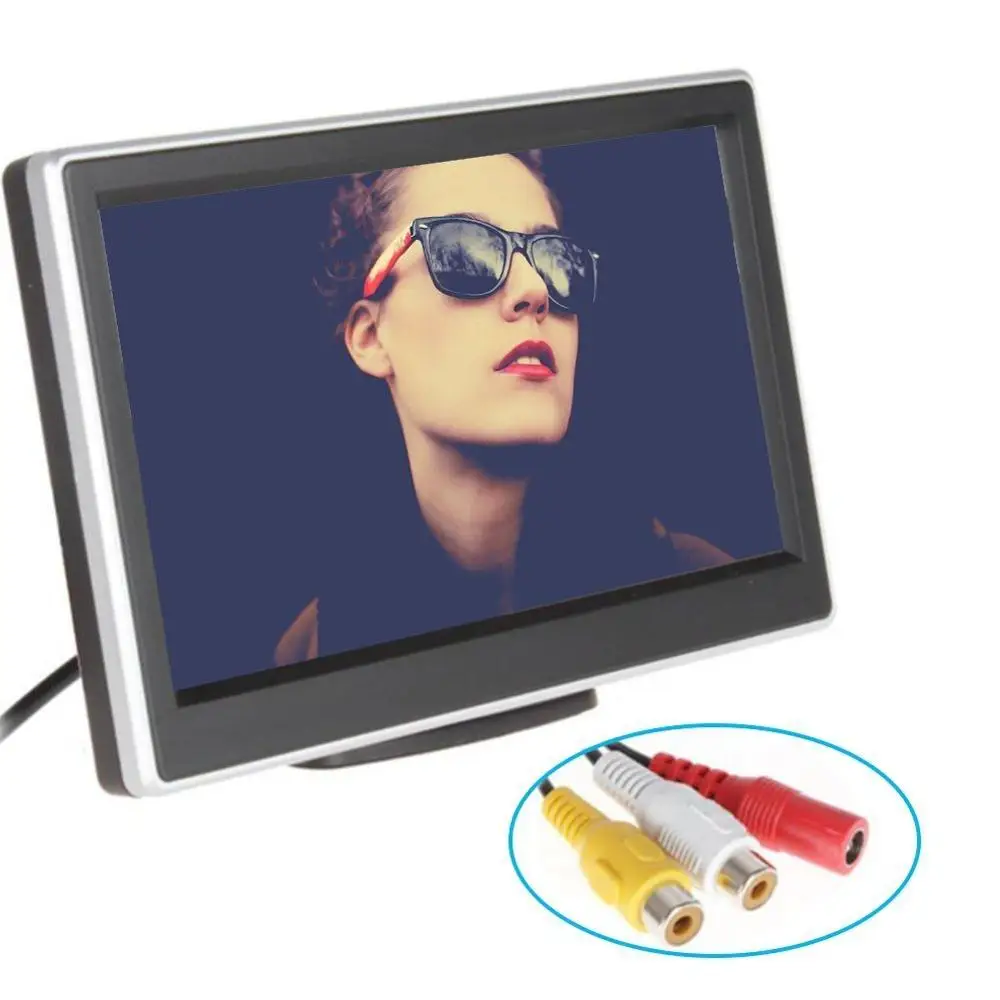 4 3 Inch TFT LCD Car Rearview Monitor Car DVD Monitor Color LCD Mini Car Monitor