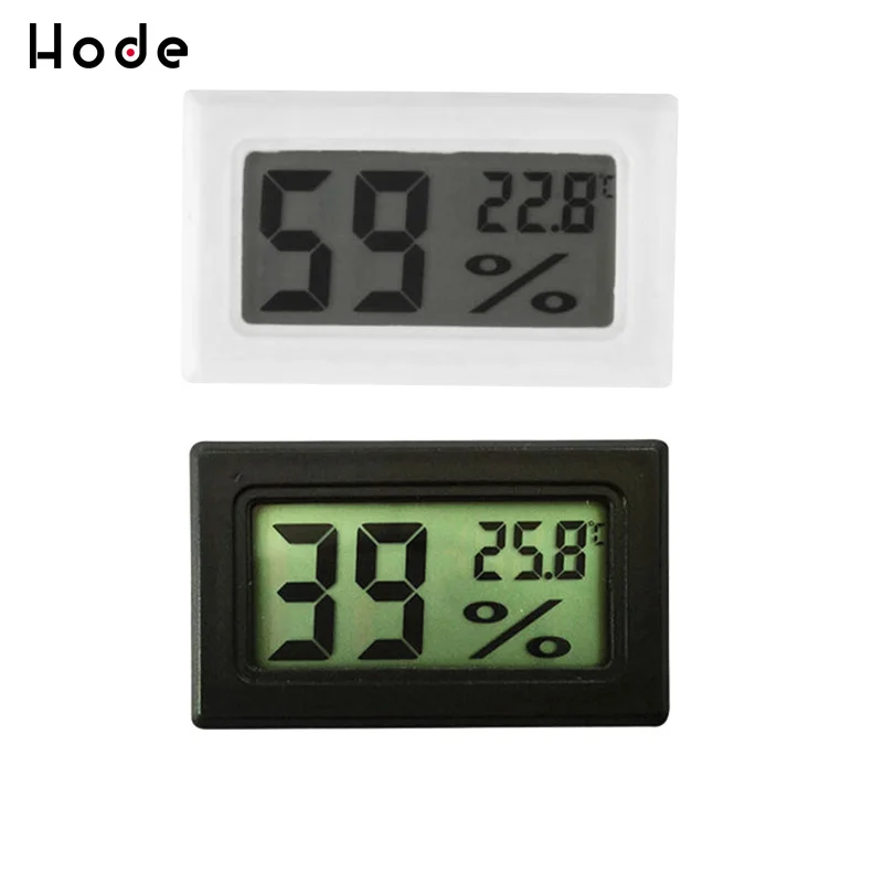 

Mini LCD Digital Thermometer Hygrometer Temperature Indoor Convenient Temperature Sensor Humidity Meter Gauge Instruments
