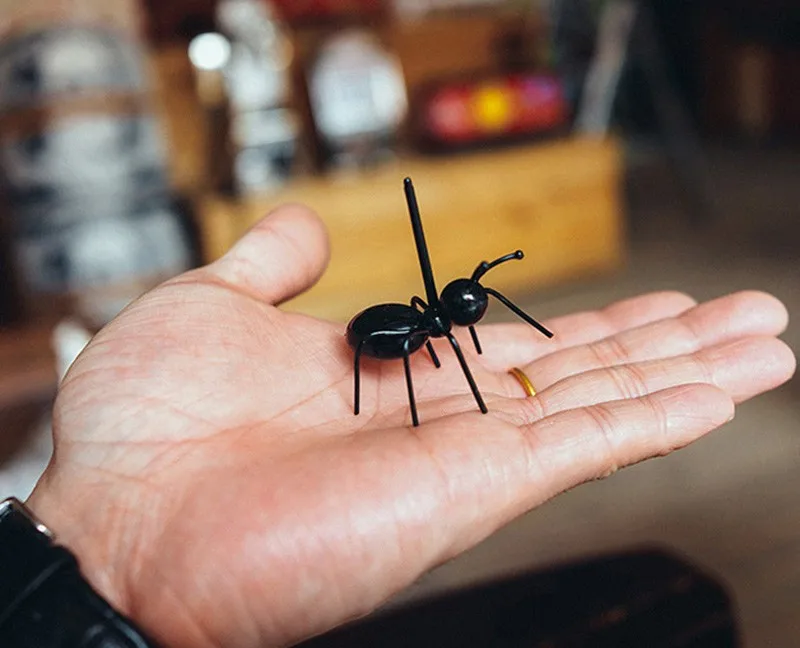 12 шт./компл. чистые Пластик мини Ant фрукты Вилы Зубочистки простое украшение Кухня бар дети десерт Вилки Посуда kc1568