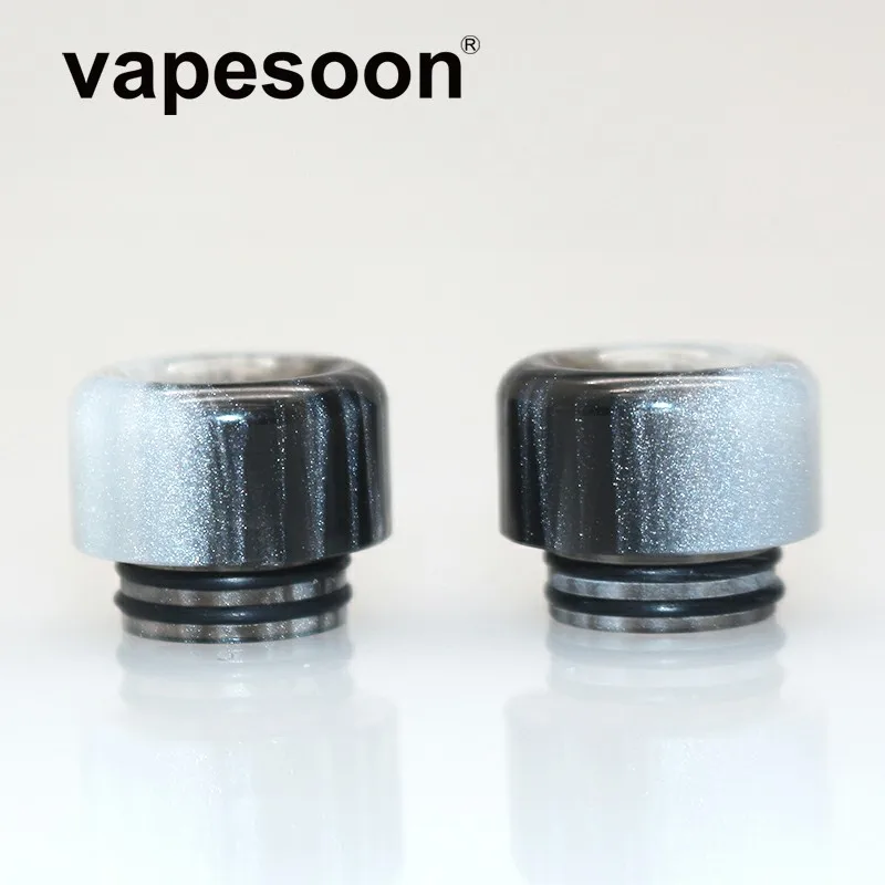 

25pcs Colorful Resin Vape 810 Drip Tip for e-Cigarette 810 Thread Atomizer Vaporizer as TFV12 Prince Resa Tank Stick Prince Kit