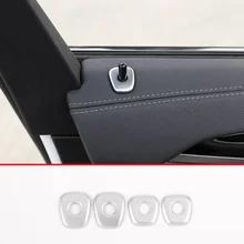 4 pcs ABS Chrome Auto Serratura di Portello Della Copertura Trim Per BMW X3 X4 G01 G02 2018-2019 Accessori Auto