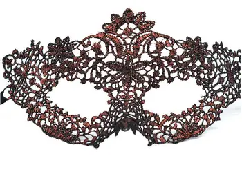 

New Sexy Bronzing Lace Mask Half Face Party Halloween Wedding Mask Fashion Dance Clubs Ball Performance Carnival Masquerade Mask