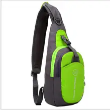 Venta caliente Del Deporte Al Aire Libre Táctico Militar de Nylon Solo Hombro de la Honda Bolsa Pecho Paquete de camping senderismo Mochila bolsa de escalada