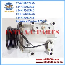 1066927 1123560 XS4H-19D629-AD YS4H-19D629-AB YS4H-19D629-AC воздуха Компрессор AC для Mazda 2 1.25 1.4/1.6 2003-2007