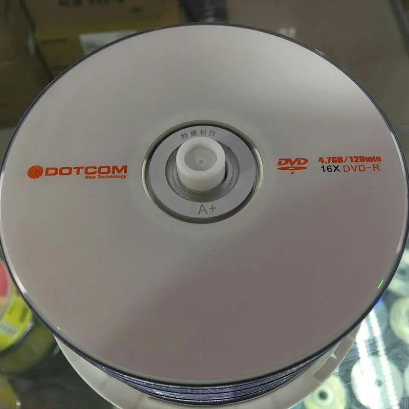 Ceny 50 lot napędy DVD puste DVD R dysków CD 4.7 GB 16X Bluray nośniki zapisywalne kompaktowy napisać raz do przechowywania danych puste płyty DVD DVD Lotes