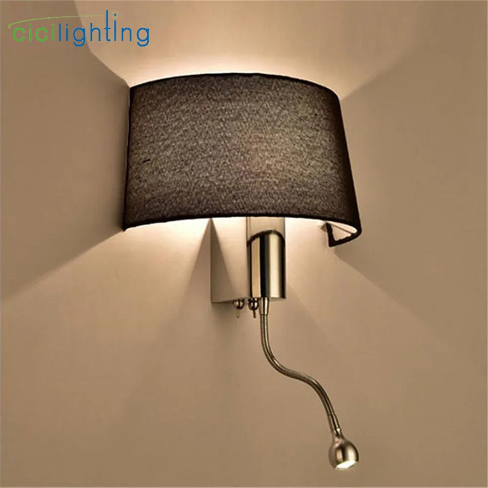 Reading room hotel modern fabric living room bedroom hallway LED