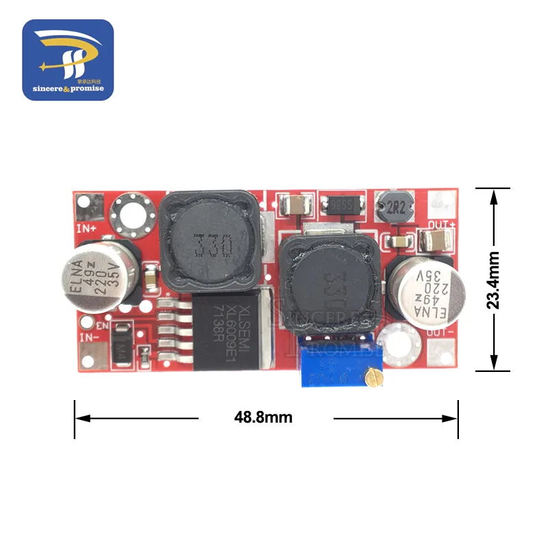 5V-32V In to 6V-48V Out Boost Step Up XL6009 DC-DC Voltage Converter –  Envistia Mall