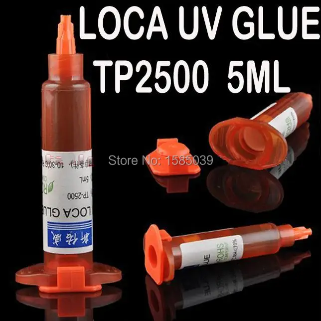 

5ML UV Glue Liquid Optical Clear Adhesive LOCA for Samsung/iPhone /HTC Touch Screen LCD stick