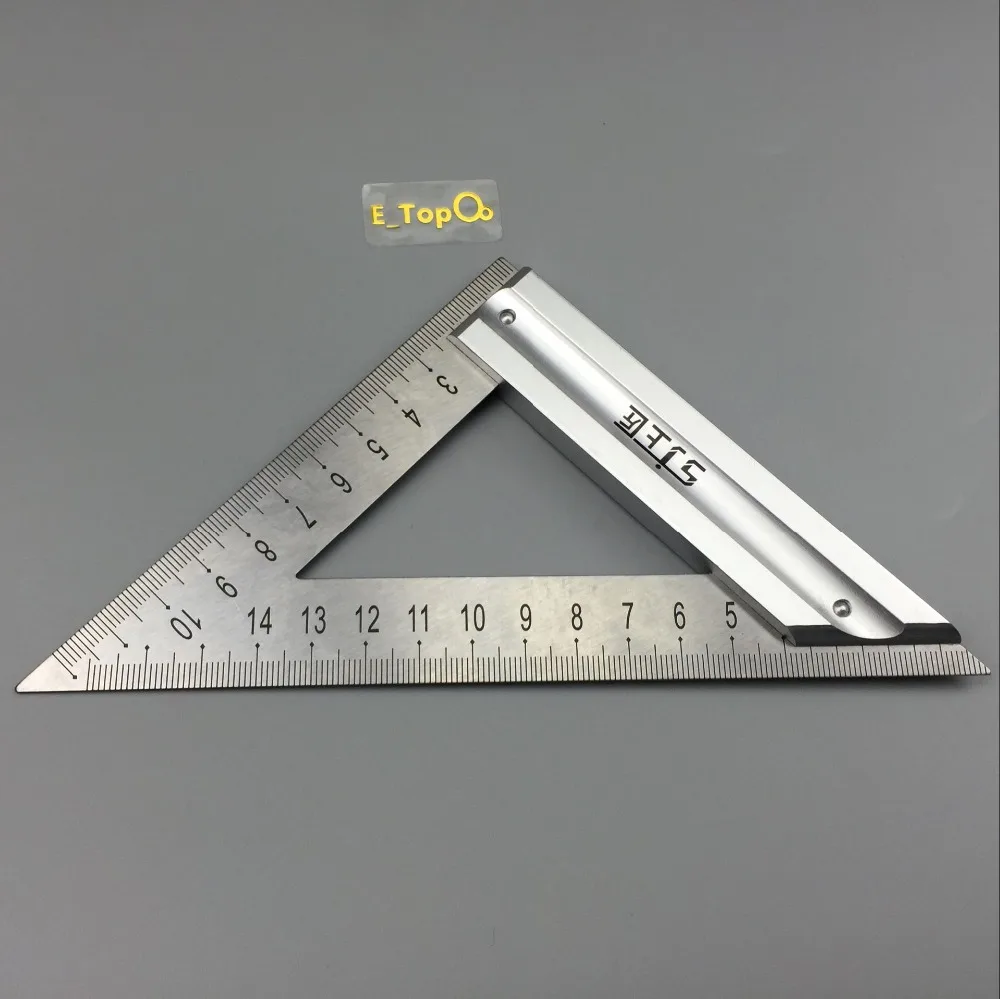 Двусторонняя шкала из нержавеющей стали 120mm-170 микрометр треугольная линейка