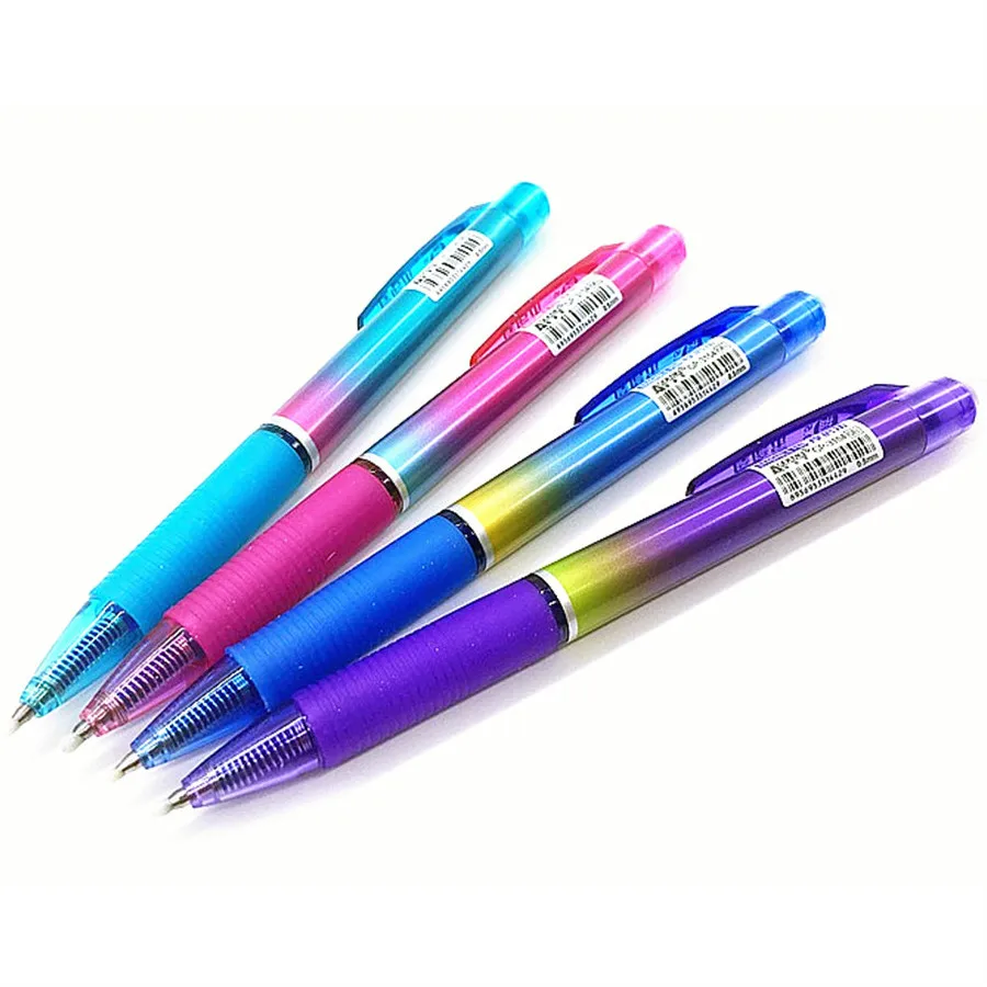 

Erasable Pen 2018 New Dazzle Colour Pen Ballpoint With Cartridge Sales Gifts Boutique Student Stationery Office Pen Writing