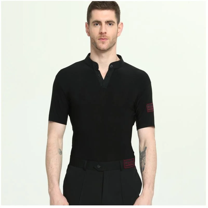 

Men Ballroom Dance Tops Colors Dresses Dancing Man Latin Shirt Clothing Waltz Cha Cha/Rumba/Samba Dance Tops B-6966
