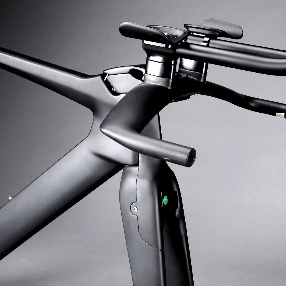 Excellent Carbon Time Trial Bike Triathlon Bike Frame + TT Handlebar + Fork + Seatpost + Stem Frameset Bicycle Parts FM109 12 Excellent Carbon Time Trial Bike Triathlon Bike Frame + TT Handlebar + Fork + Seatpost + Stem Frameset Bicycle Parts FM109 12
