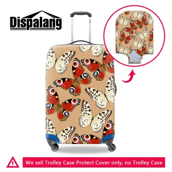 

Dispalang Spandex Elastic Luggage Cover for Girls Butterfly Print Waterproof Suitcase Covers for Women Mens Travel Accessories