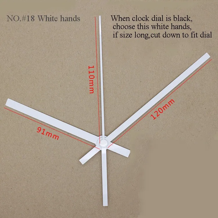 Ostar S11 механизм развертки часов Кварцевый механизм настенных часов центр винт части и руки для набор часов DIY