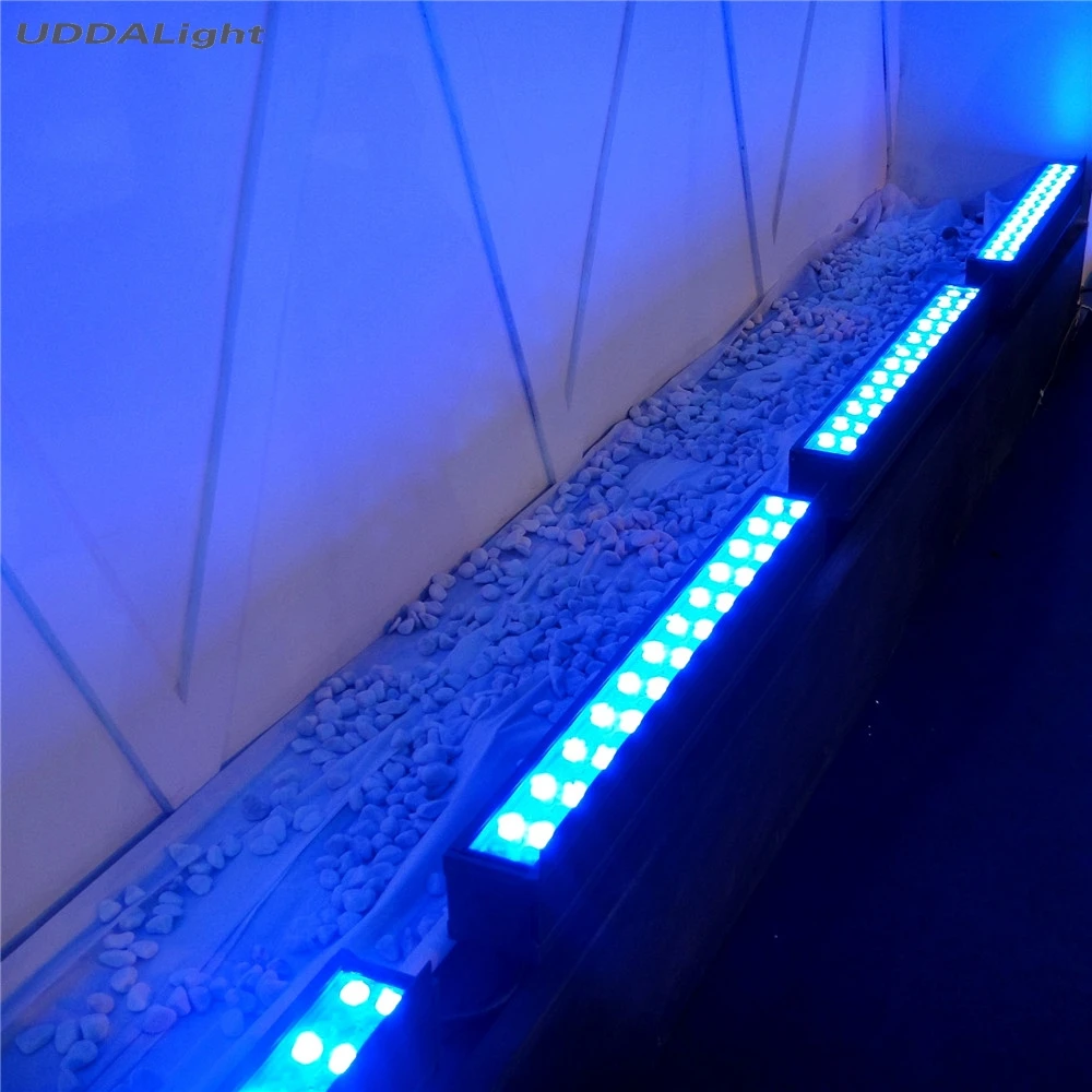 10 шт./лот настенный светильник 36 Вт светодиодный открытый dmx512 rgb/белый/теплый белый L1000mm* W55mm* H70mm