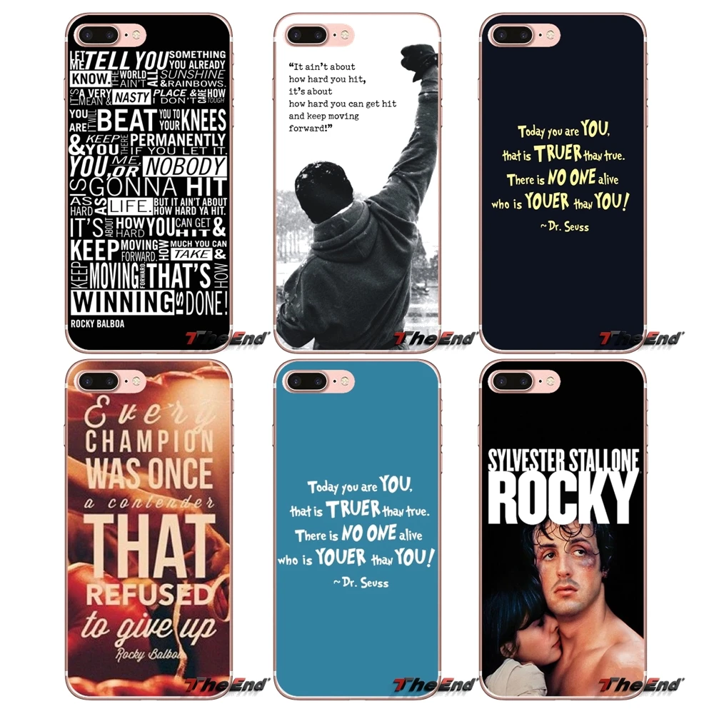 

Covers Rocky Balboa Sylvester Stallone Boxer For Huawei Honor 7X V10 6C V9 6A Play 9 Mate 10 Pro Y7 Y5 P8 P10 Lite Plus GR5 2017